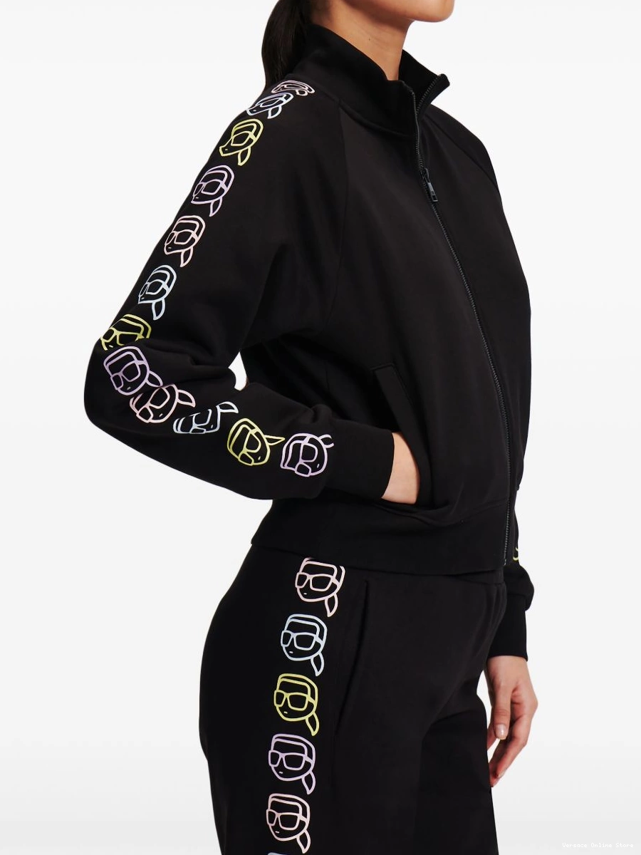 Affordable zip-up sweatshirt Women Versace 0705